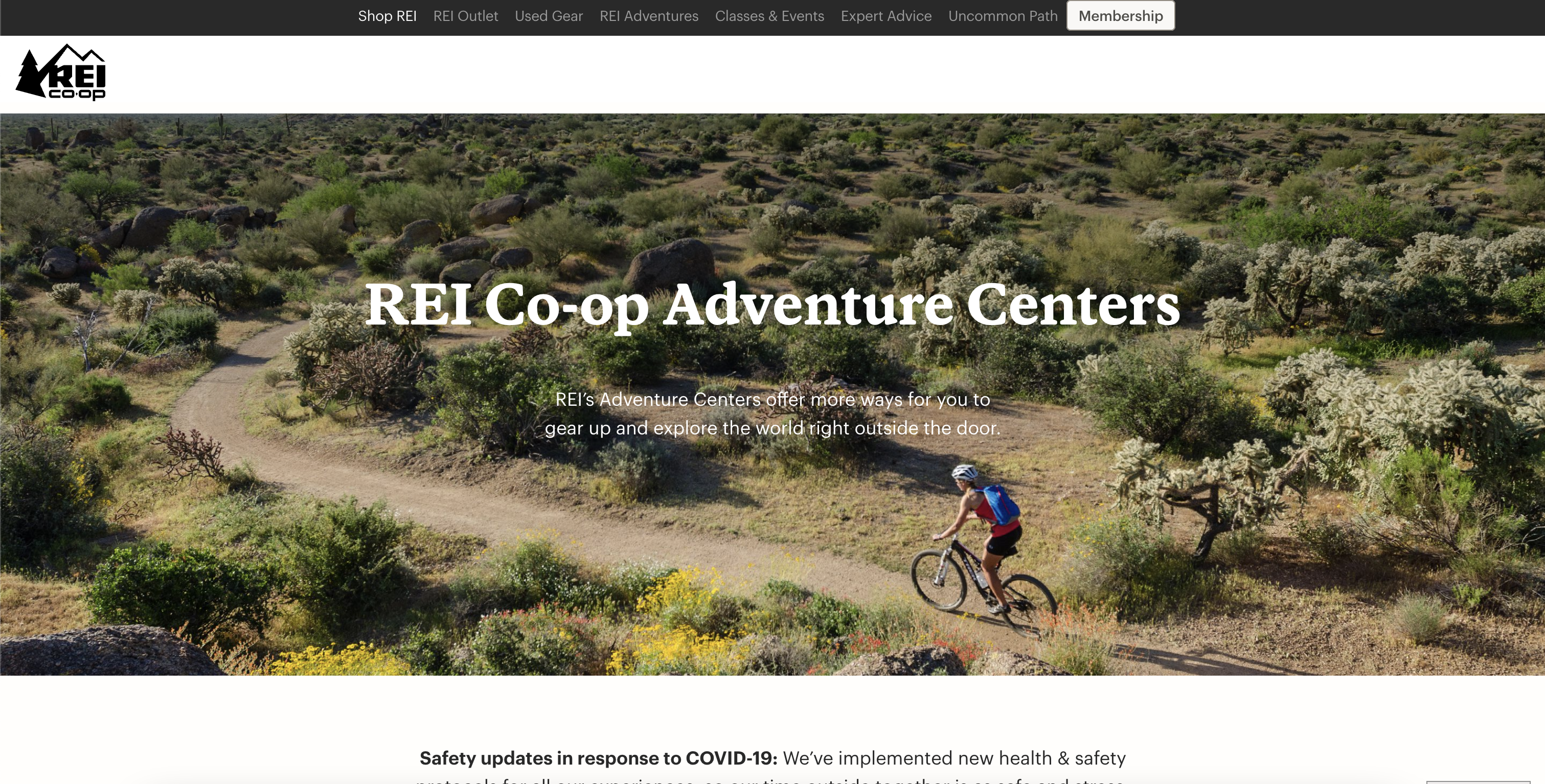 REI Co-op Adventure Centers